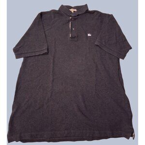 Burberry Brit Mens Black Polo Shirt L
